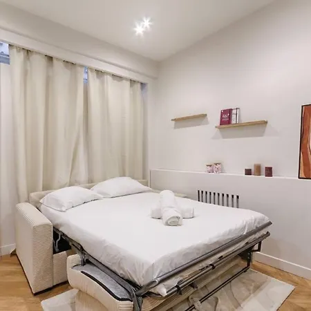 Cambodge Pere Lachaise : Cosy Studio 2p Lägenhet Paris